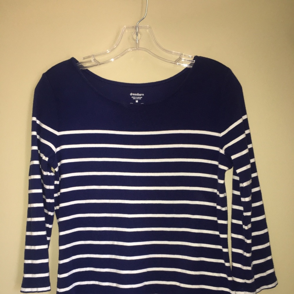 Fun boatneck nautical top.